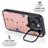 Pink Terrazzo iPhone 15 Kickstand Case
